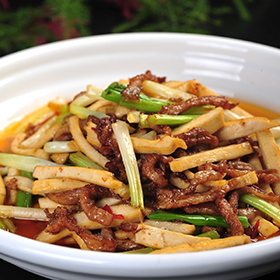 Shredded Pork W.<br> Smoked Beancurd<br>雪菜香干肉丝