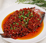 Chopped Pepper <br>Striped Bass (Spicy)<br>剁椒鲈鱼 (辣）