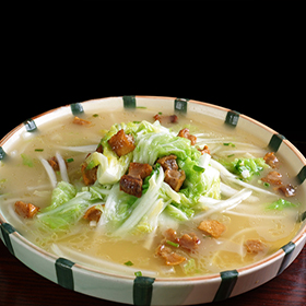 Cabbage with Crispy<br> Fried Pork Lard Stir-Fried<br> W. Beef Book Tripe<br>白菜油渣捞百叶