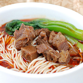 Sichuan-style Beef Noodles(Spicy)<br>川味牛肉面（辣）