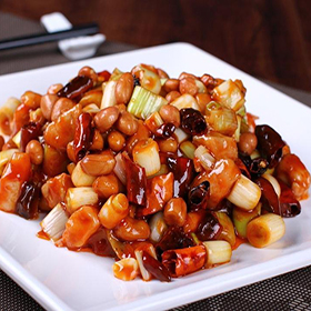 Kung Pao Chicken (Spicy)<br>宫爆鸡（辣）