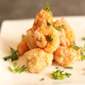 Salt and Pepper Shrimp Balls<br>椒盐虾球