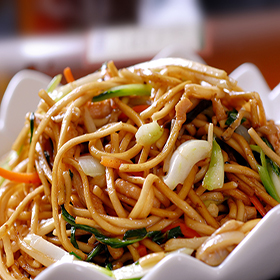 Shanghai Thick Fried Noodles<br>上海粗炒面