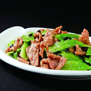 Beef w. Black Bean Sauce<br>豆豉牛肉