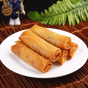 Vegetarian Spring Rolls (4)<br>素春卷（4）