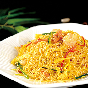 Singapore-style<br> Stir-Fried Rice Vermicelli<br>星洲炒米粉