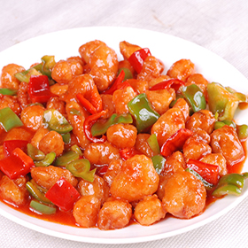 Chicken with Garlic Sauce (Spicy)<br>鱼香鸡（辣）