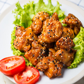 Sesame chicken<br>芝麻鸡