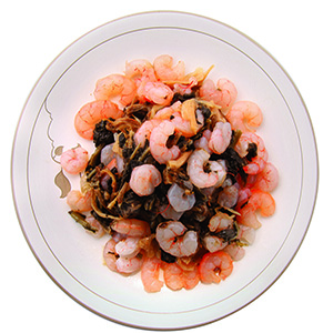 Shrimps w. Black Bean Sauce<br>豆豉虾