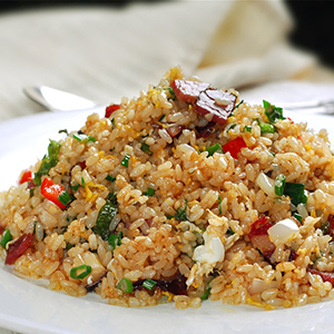 Fried Rice w. BBQ Pork<br>叉烧炒饭