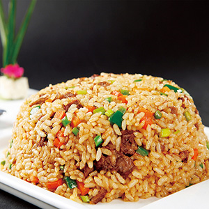 Fried Rice w. Beef<br>牛炒饭